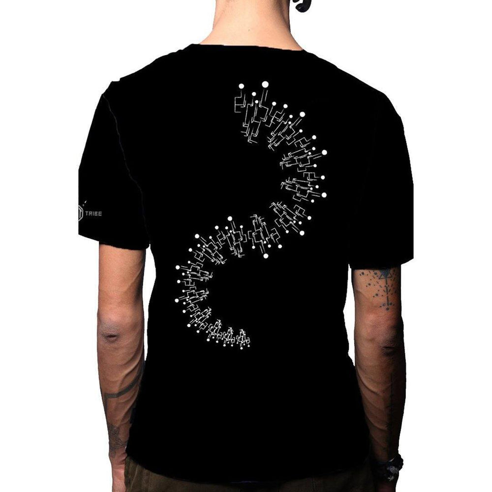 Revive Glow In The Dark Cotton Half Sleeves T Shirt T-shirts Ultra Tribe 