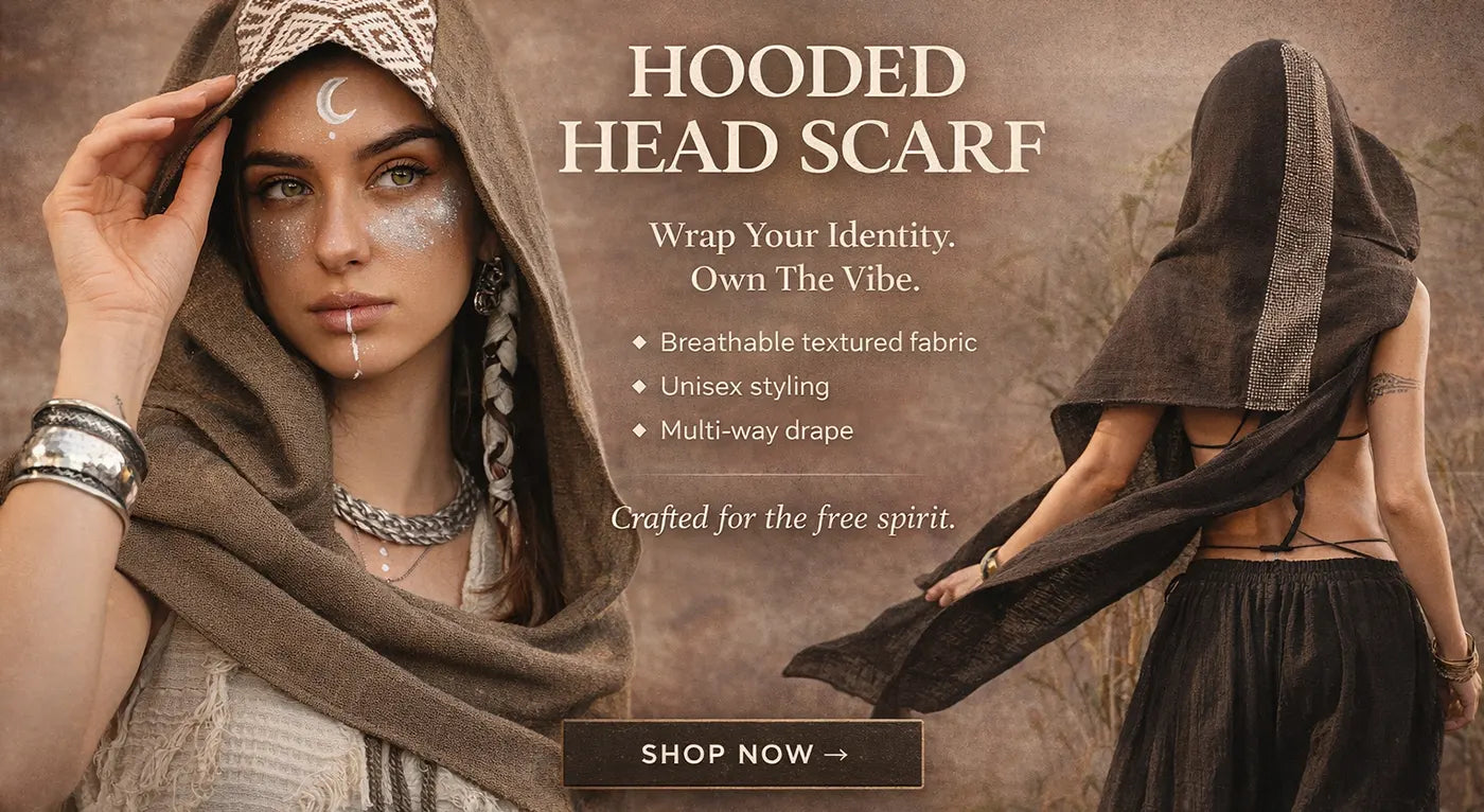 Nomad Hooded Head Scarf