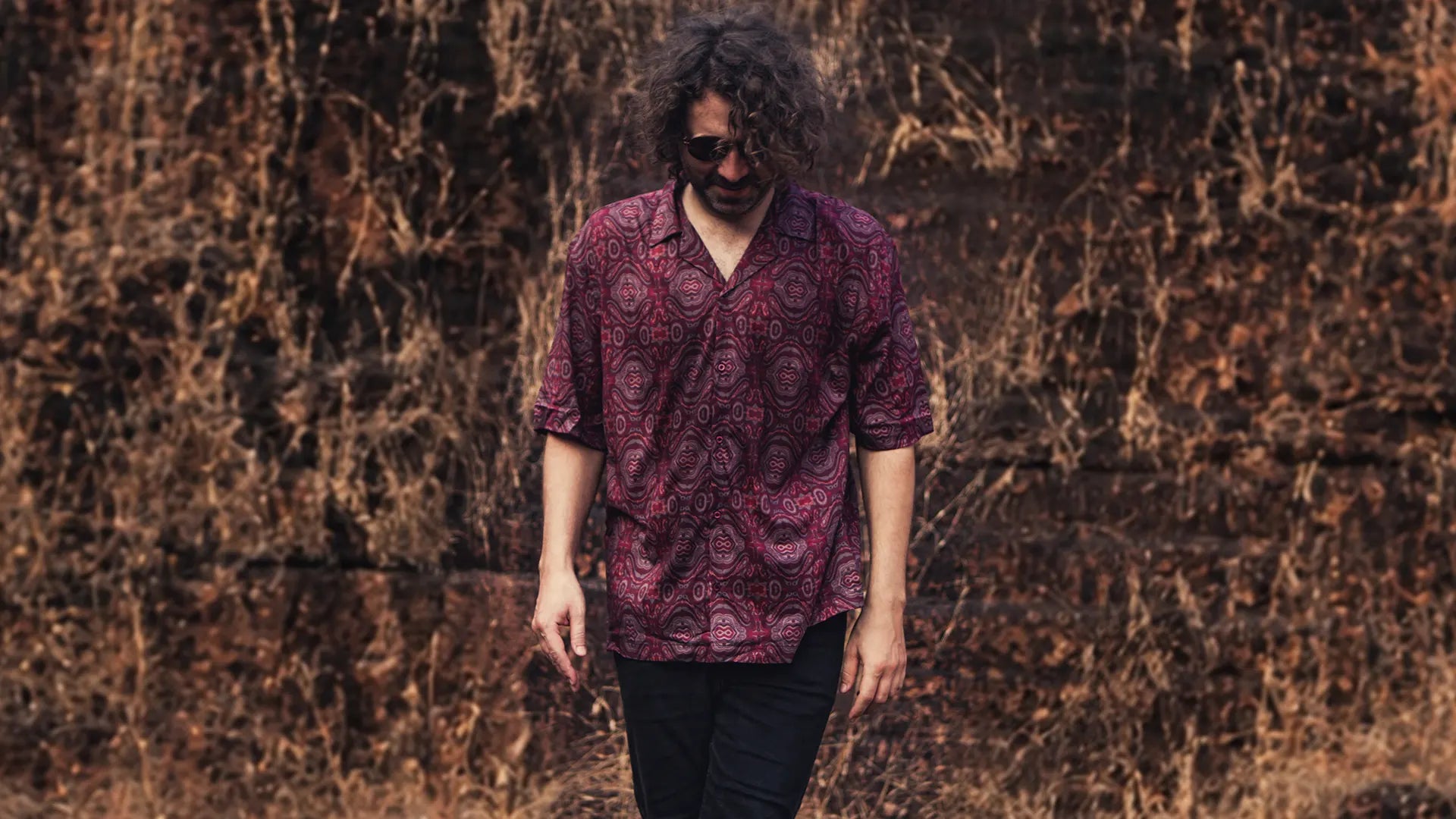 Relaxed fit half sleeve full printed psychedelic shirt – Ultra Tribe streetwear
