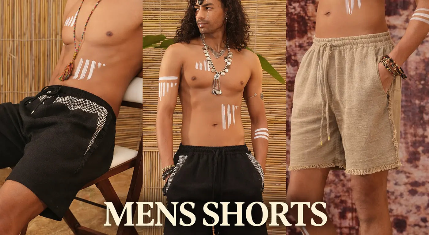 Nomad Shorts | Men’s Boho Summer Wear