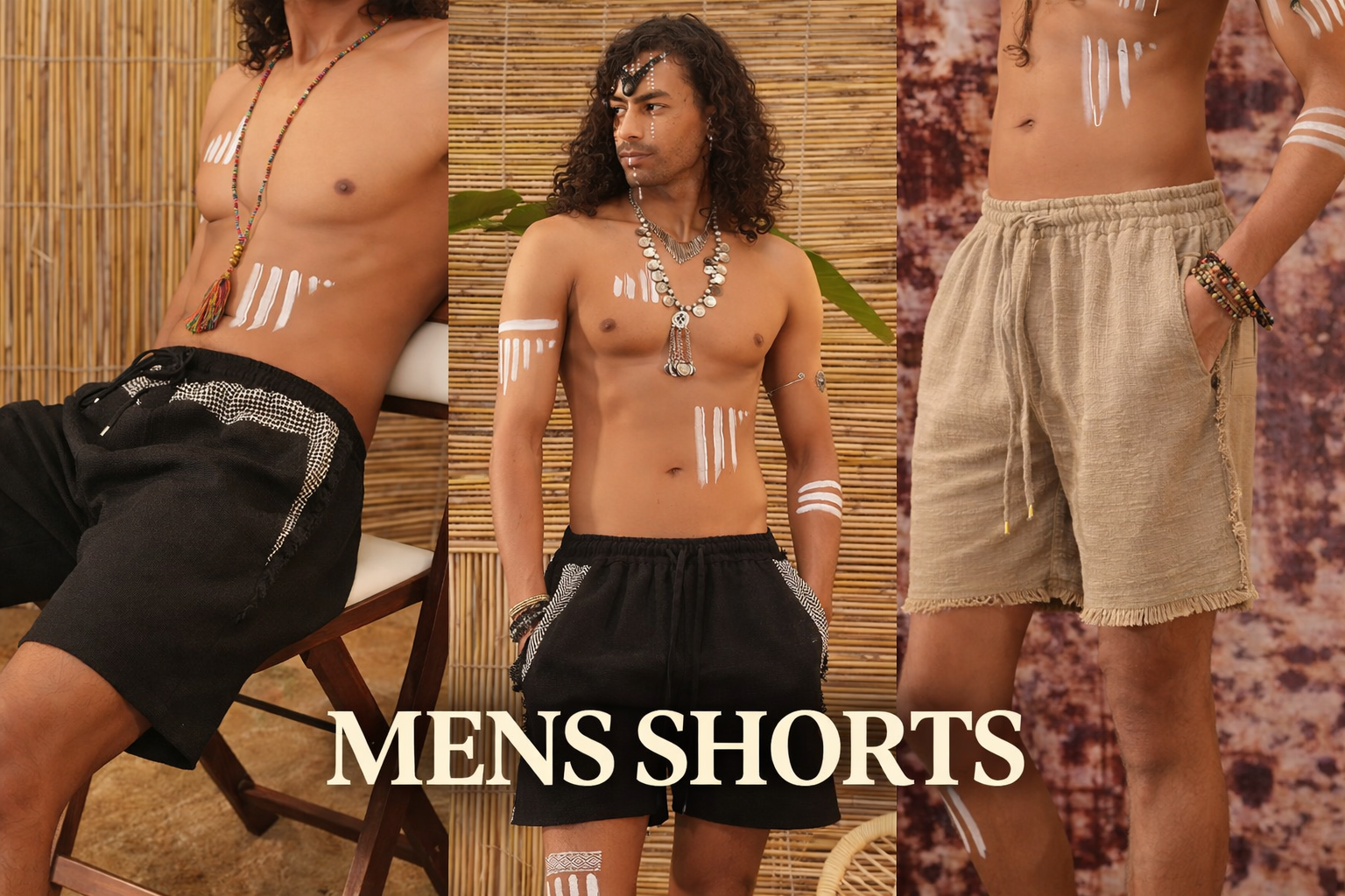 Nomad Shorts | Men’s Boho Summer Wear