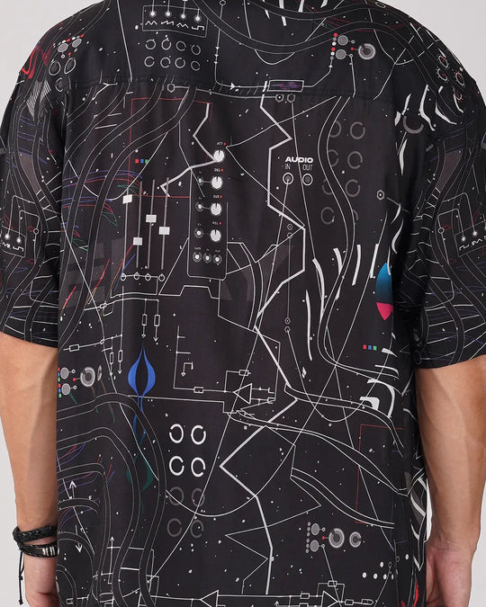 Synth Full Printed Relaxed Fit Shirt