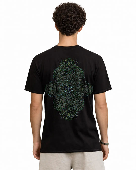 Cosmic Ascension | UV Light Reactive | Regular Fit T-Shirt