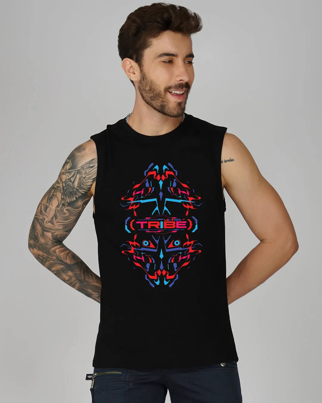 Alien Lab | UV Light Reactive Tank Top