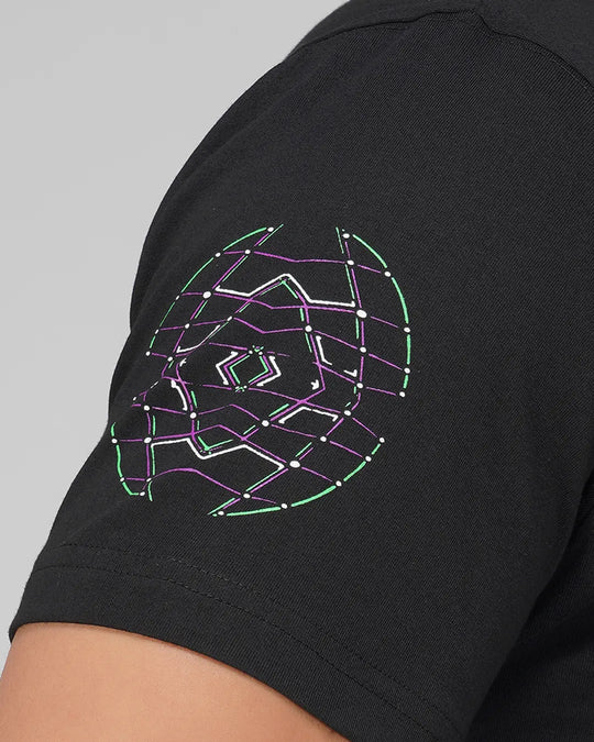 Spiritual Network | UV Light Reactive Cotton T-Shirt
