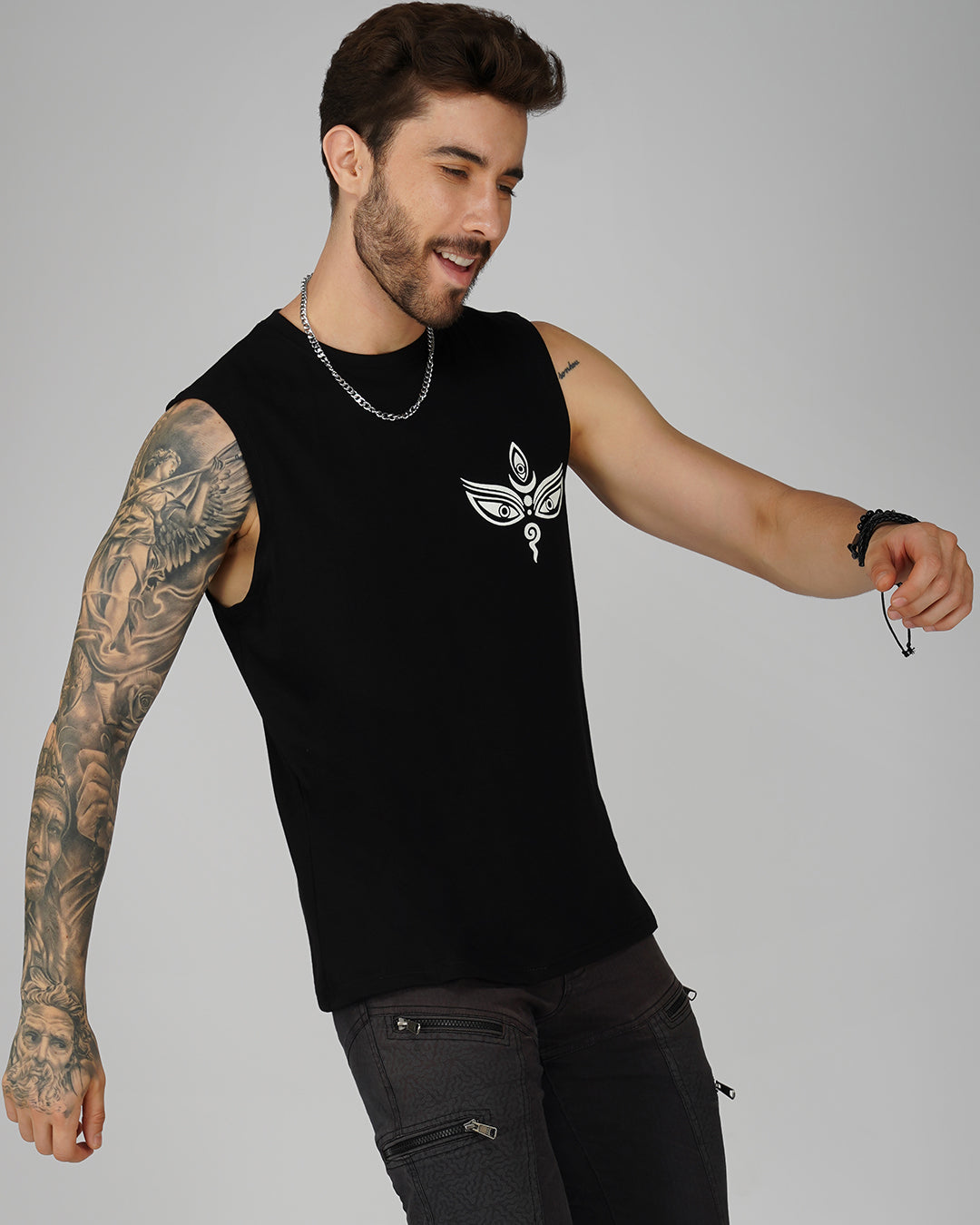 The Wrath of Kali UV Light Reactive Cut Sleeve