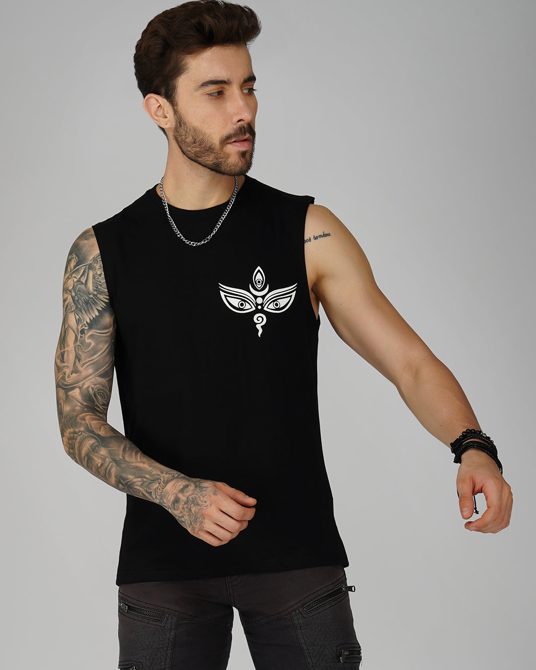 The Wrath of Kali UV Light Reactive Cut Sleeve