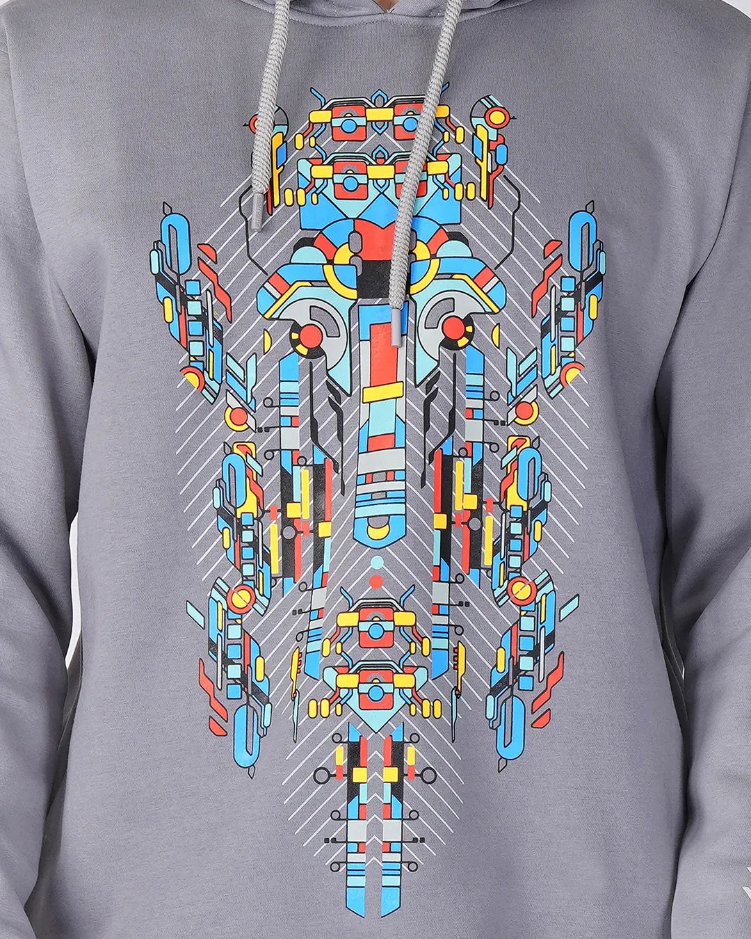 Yogikarana | Pullover Cotton Hoodie UV Light Reactive