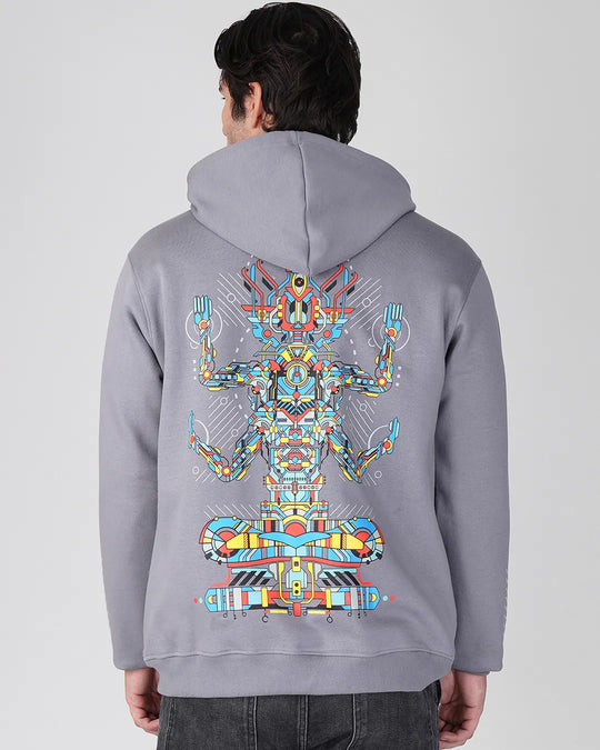 Yogikarana | Pullover Cotton Hoodie UV Light Reactive