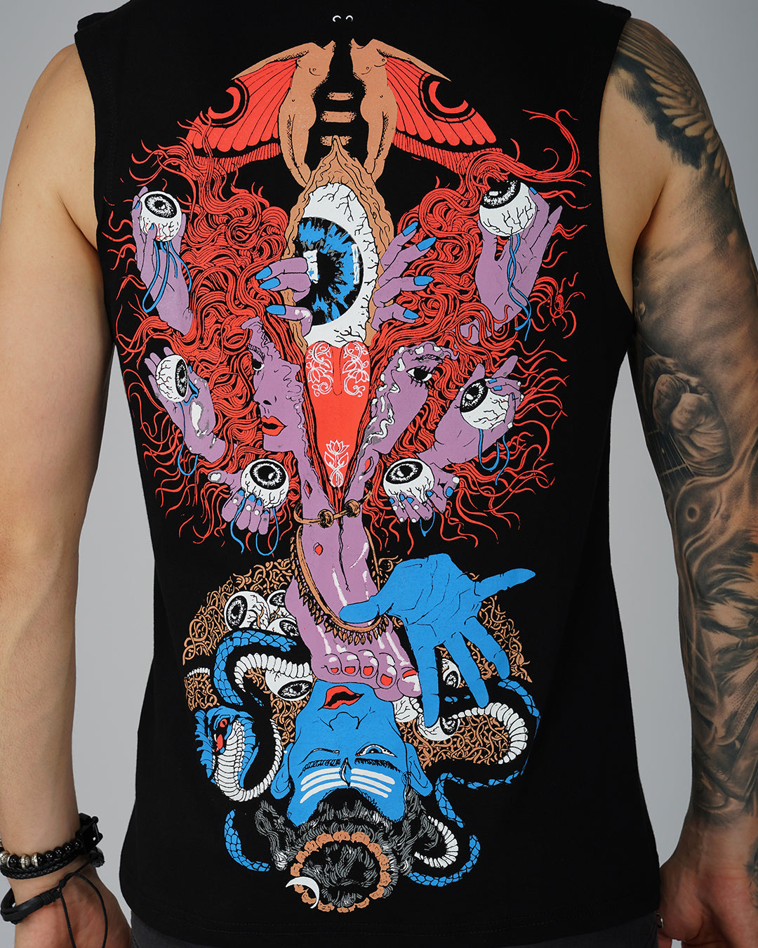 The Wrath of Kali UV Light Reactive Cut Sleeve