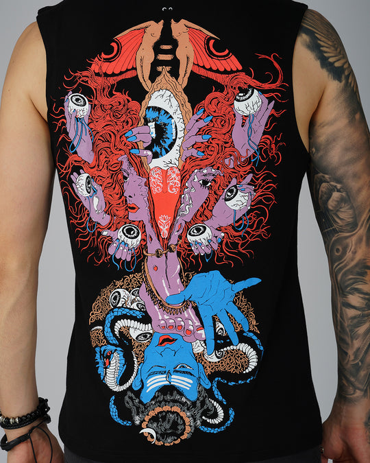 The Wrath of Kali UV Light Reactive Cut Sleeve