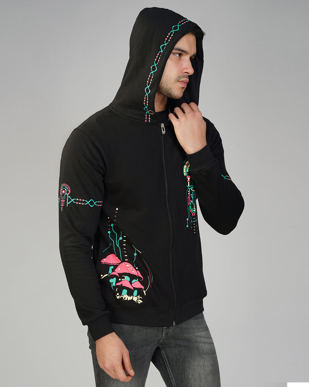 ideaswam パーカー　OUROBOROS HOODIE (Black) L OUROBOROS HOODIE (Brown) \u2013 IDEASWAM