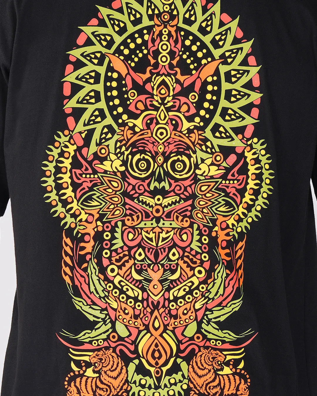 Dharmasimha | UV Light Reactive | Oversized Cotton T-Shirt