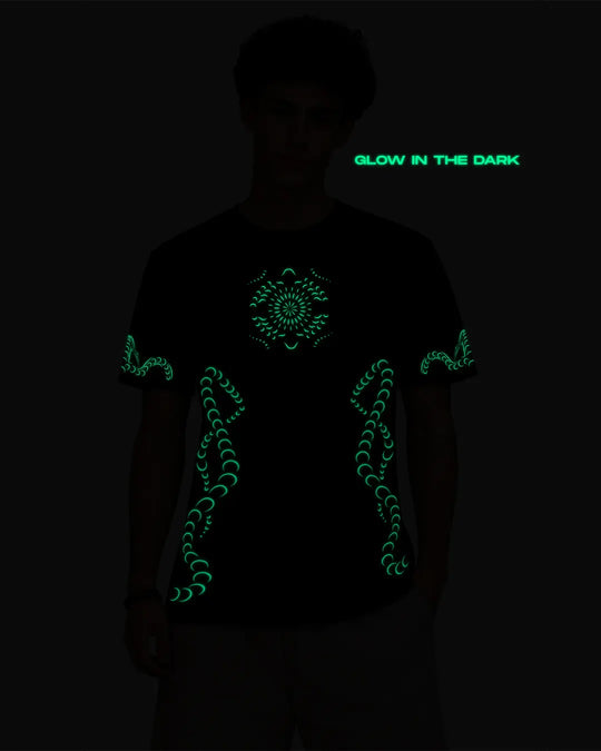 DMT Trip | UV Reactive Plus Glow In Dark | Regular Fit T-shirt