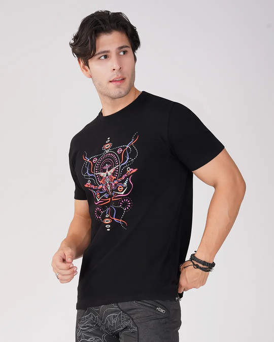 Xairon | UV Light Reactive | Regular Fit T-Shirt