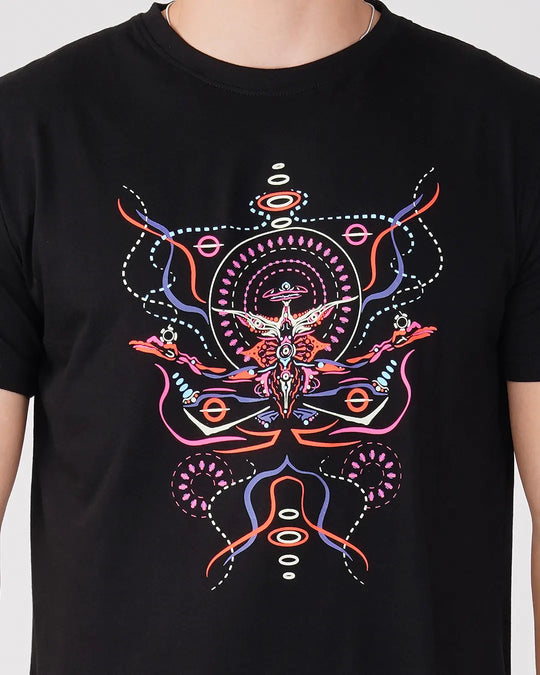 Xairon | UV Light Reactive | Regular Fit T-Shirt