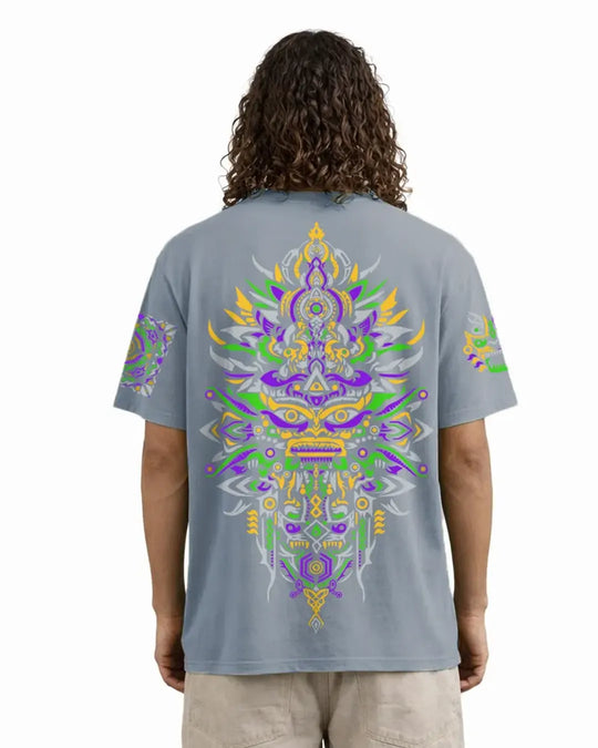 Onirah | UV Light Reactive | Oversized Cotton T-Shirt