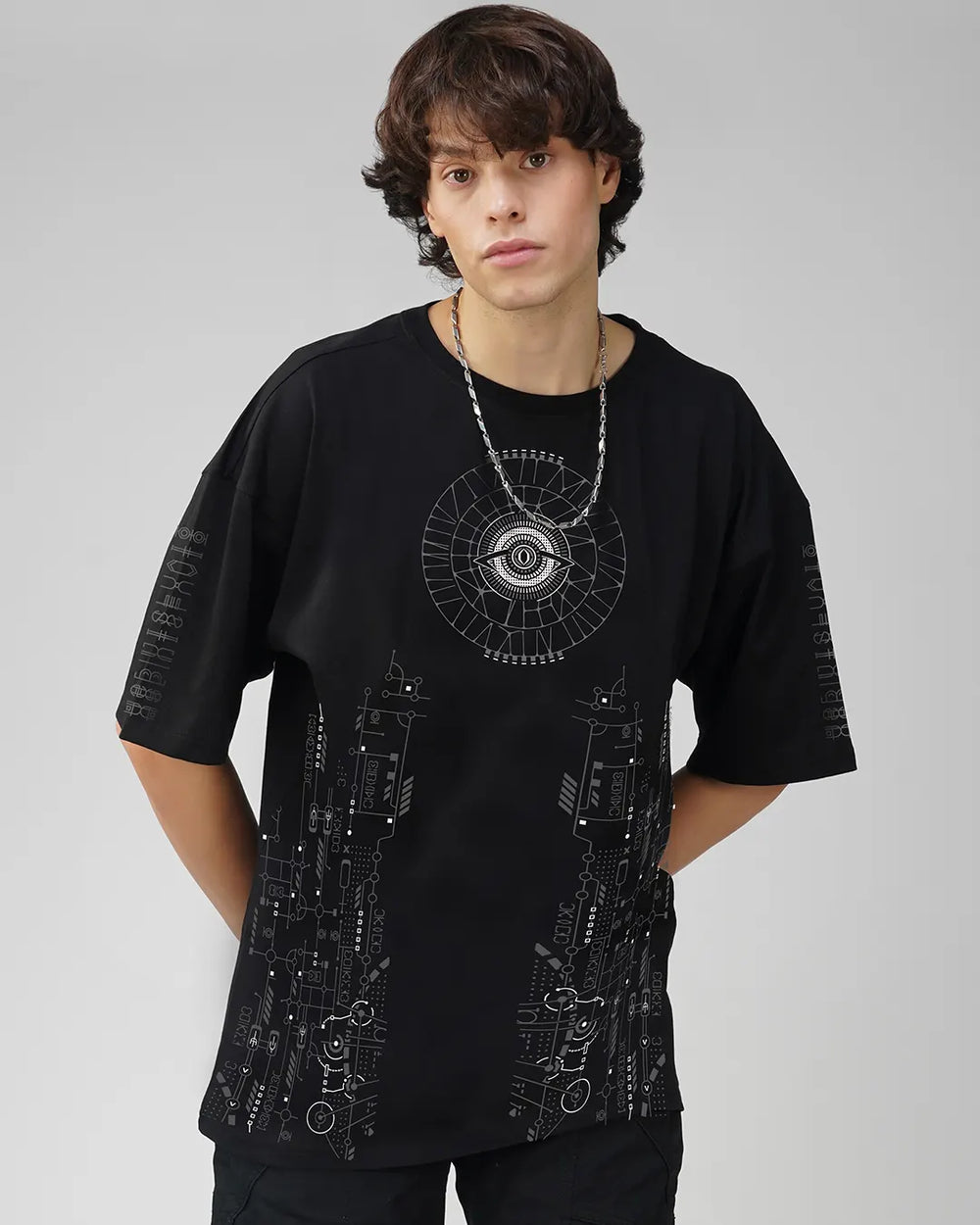 Observatory  | UV Light Reactive & Glow In Dark | Oversized T-Shirt