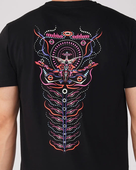 Xairon | UV Light Reactive | Regular Fit T-Shirt