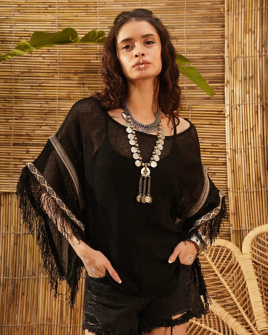 Lace Top | Hemp Cotton Fabric | For Women's