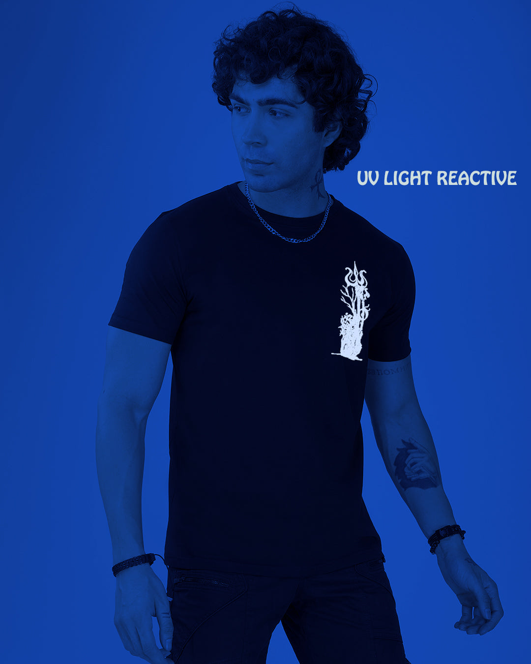 Shiva Tandav | UV Light Reactive | Regular Fit T-Shirt – Ultra Tribe