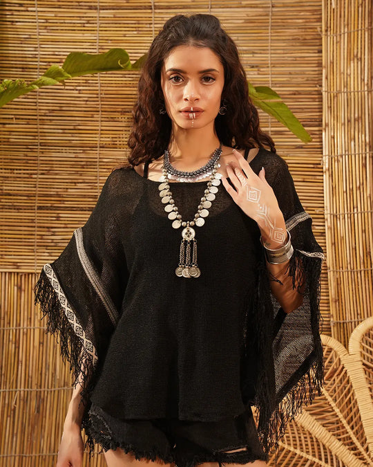 Lace Top | Hemp Cotton Fabric | For Women's