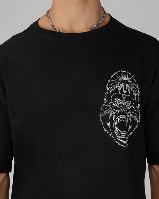 Gorilla | UV Light Reactive & Glow In Dark | Oversized T-Shirt