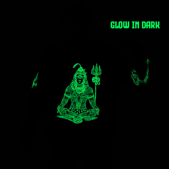 Shiva Power Glow In The Dark Cotton Hoodie