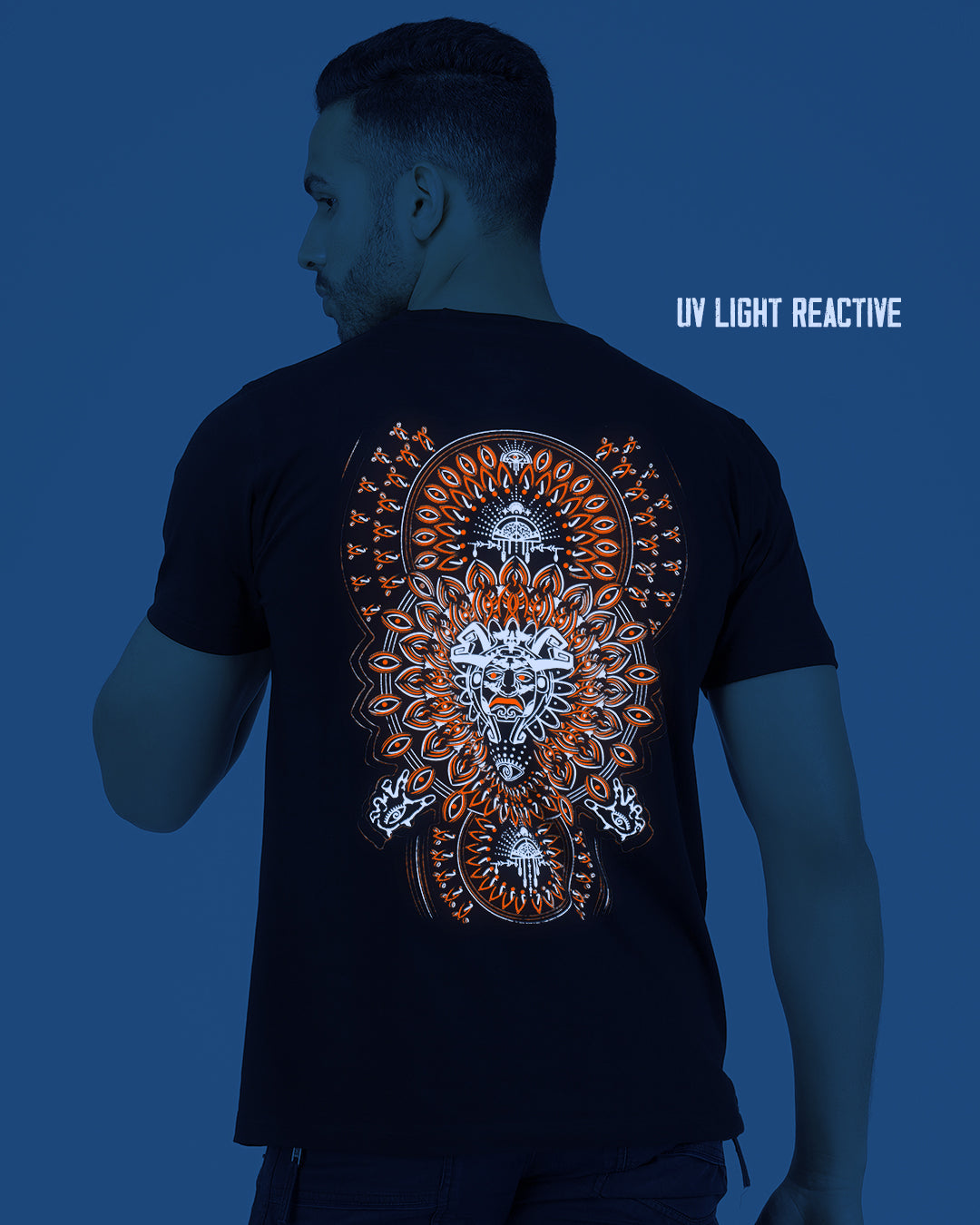 Maya - UV-licht reactief &amp; Glow in the Dark T-shirt