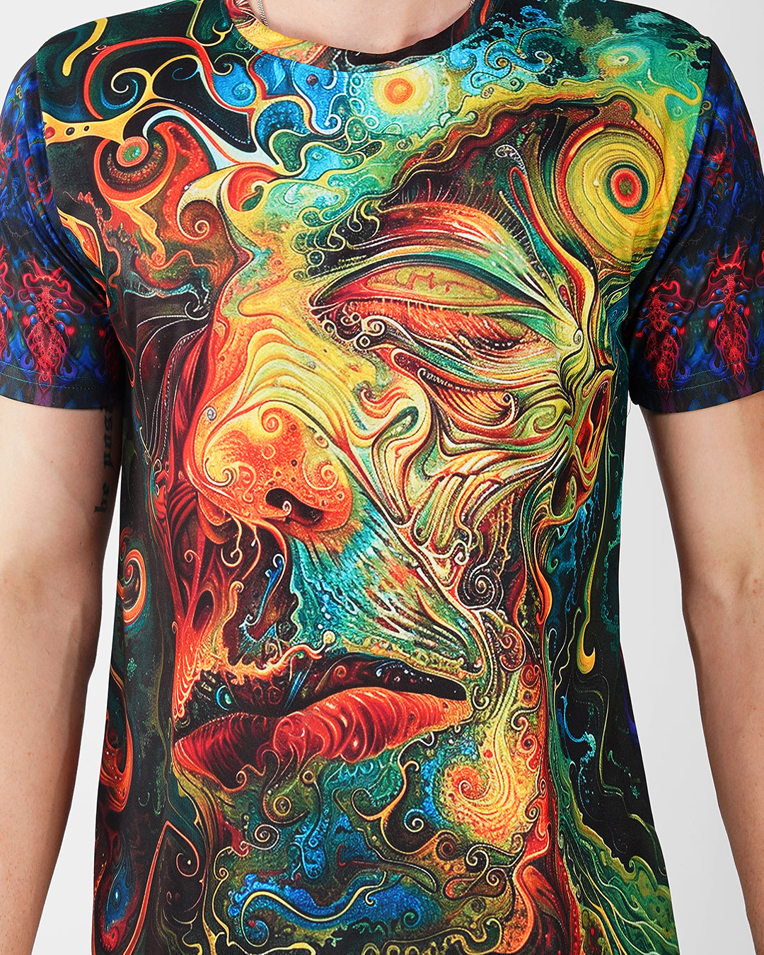 Loop of consciousness Full Printed Half Sleeve T-shirt – Ultra Tribe