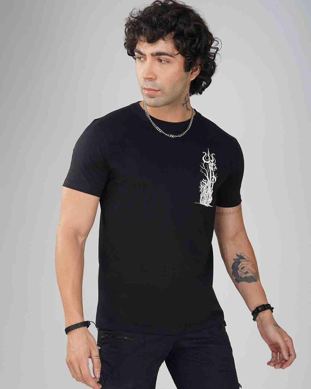Shiva Tandav | UV Light Reactive | Regular Fit T-Shirt