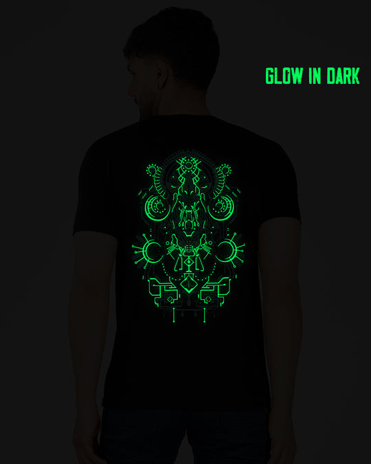 Psykomorph 0.1 UV Reactive &amp; Glow in the Dark T-shirt