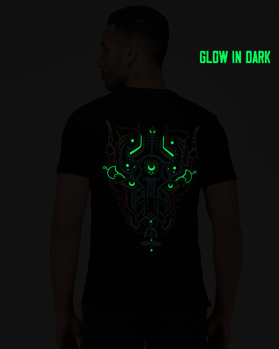 Bull Parade UV-licht reactief &amp; Glow In Dark T-shirt