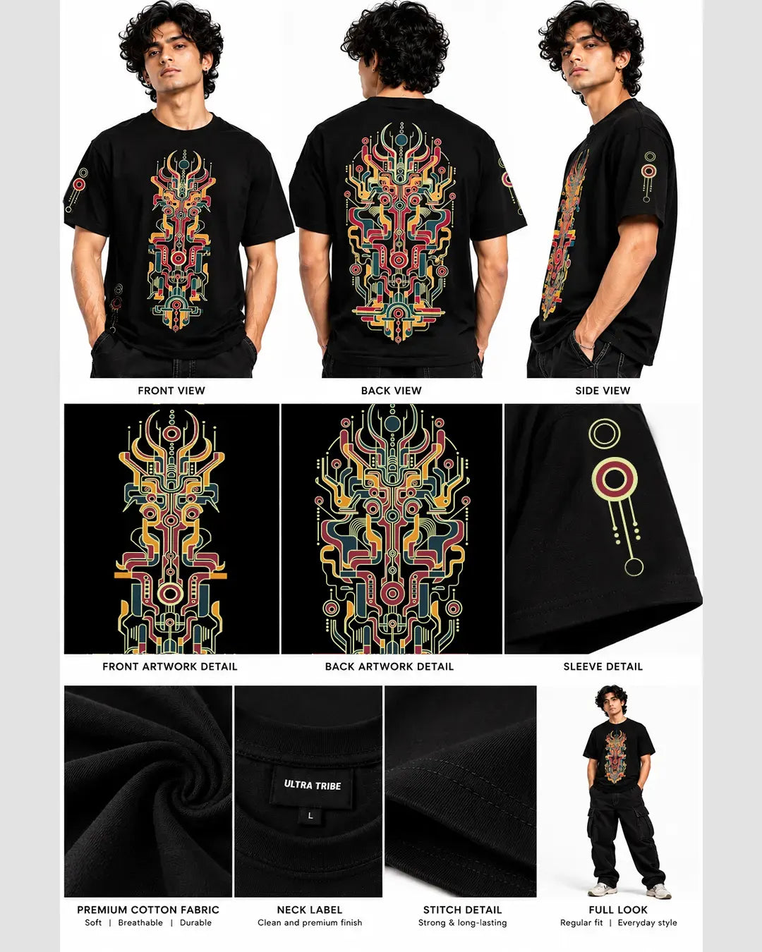 Cybernetic Spirit brings futuristic symbolism and visionary artwork together in Ultra Tribe's