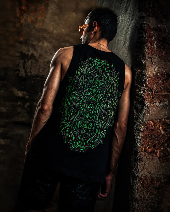 LSD Monster | UV Light Reactive Tank Top