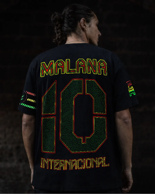 Malana | UV Light Reactive | Oversized Cotton T-Shirt