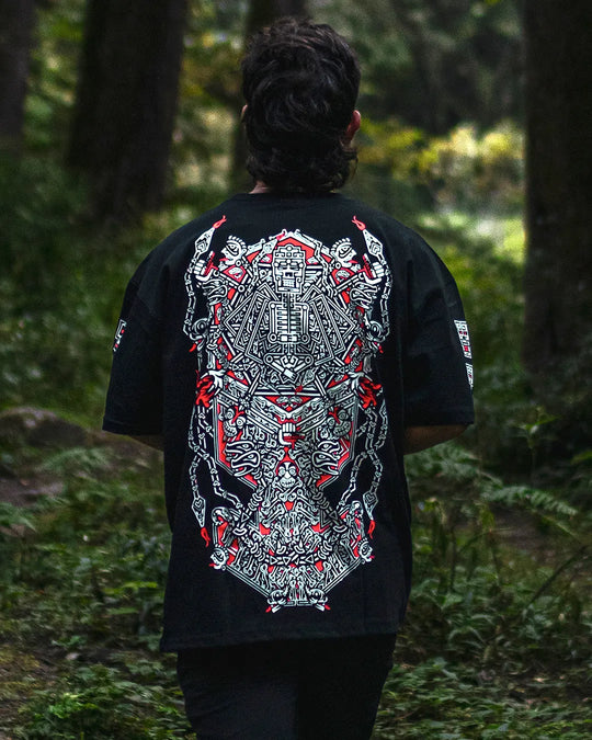 Rituals | UV Light Reactive & Glow In Dark | Oversized T-Shirt