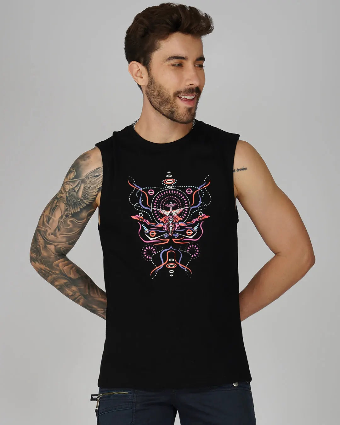 Xairon | UV Light Reactive Tank Top