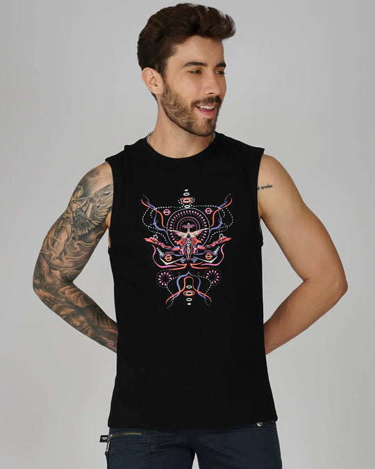 Xairon | UV Light Reactive Tank Top