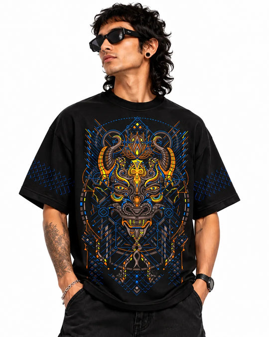 New clothing designs from Ultra Tribe featuring distinctive prints and relaxed fits.