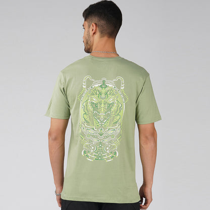 Unity of Form Spring Green UV Light Reactive Plus Glow in Dark T-Shirt