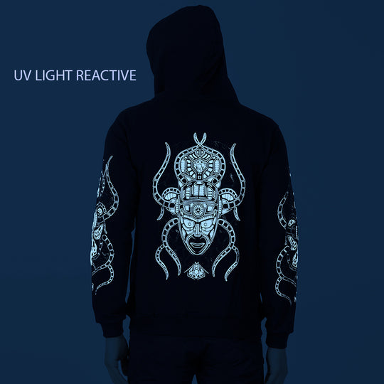 Droid Glow In The Dark Cotton Hoodie