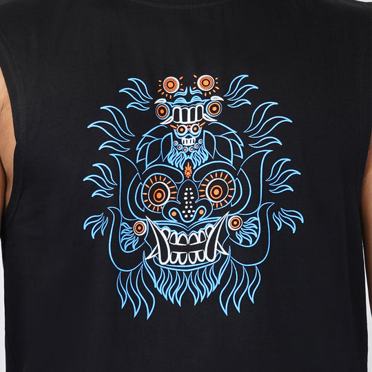 Shaman Mask UV Reactive & Glow in the Dark Cut Sleeve