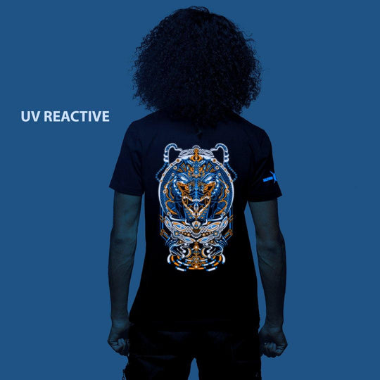 Unity of Form 0.1 Cotton Half Sleeve UV Reactive Plus Glow In Dark - Ultra Tribe