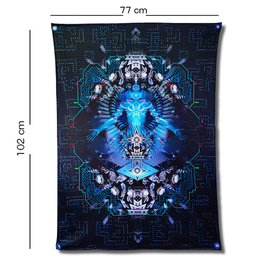 Forever Blue Wall Tapestry