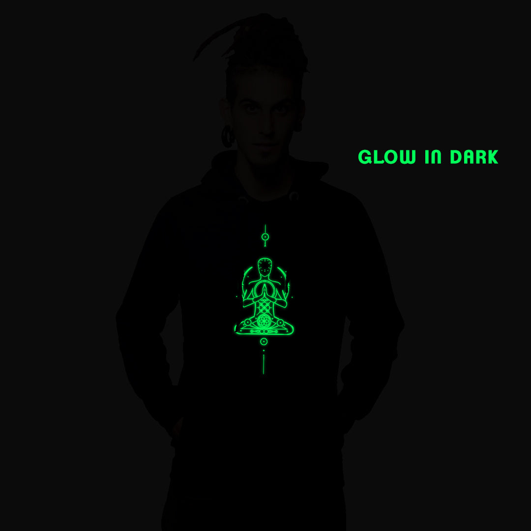 Unity Of Spirit 0.1 Glow In The Dark katoenen hoodie
