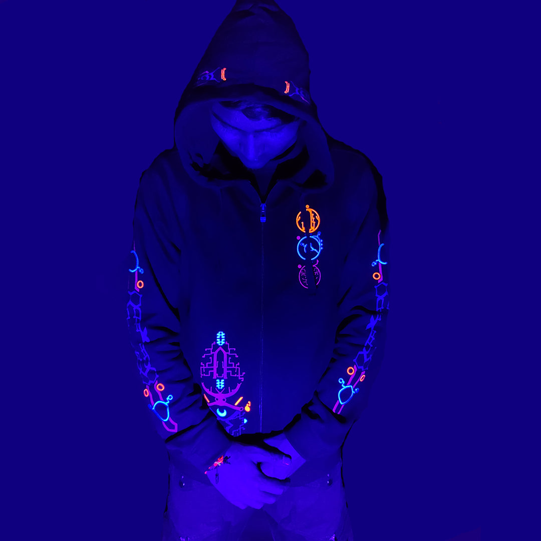 uv light hoodie