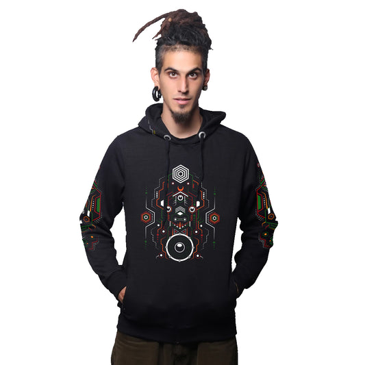 Hitech Shaman 0.2 Glow in Dark katoenen hoodie
