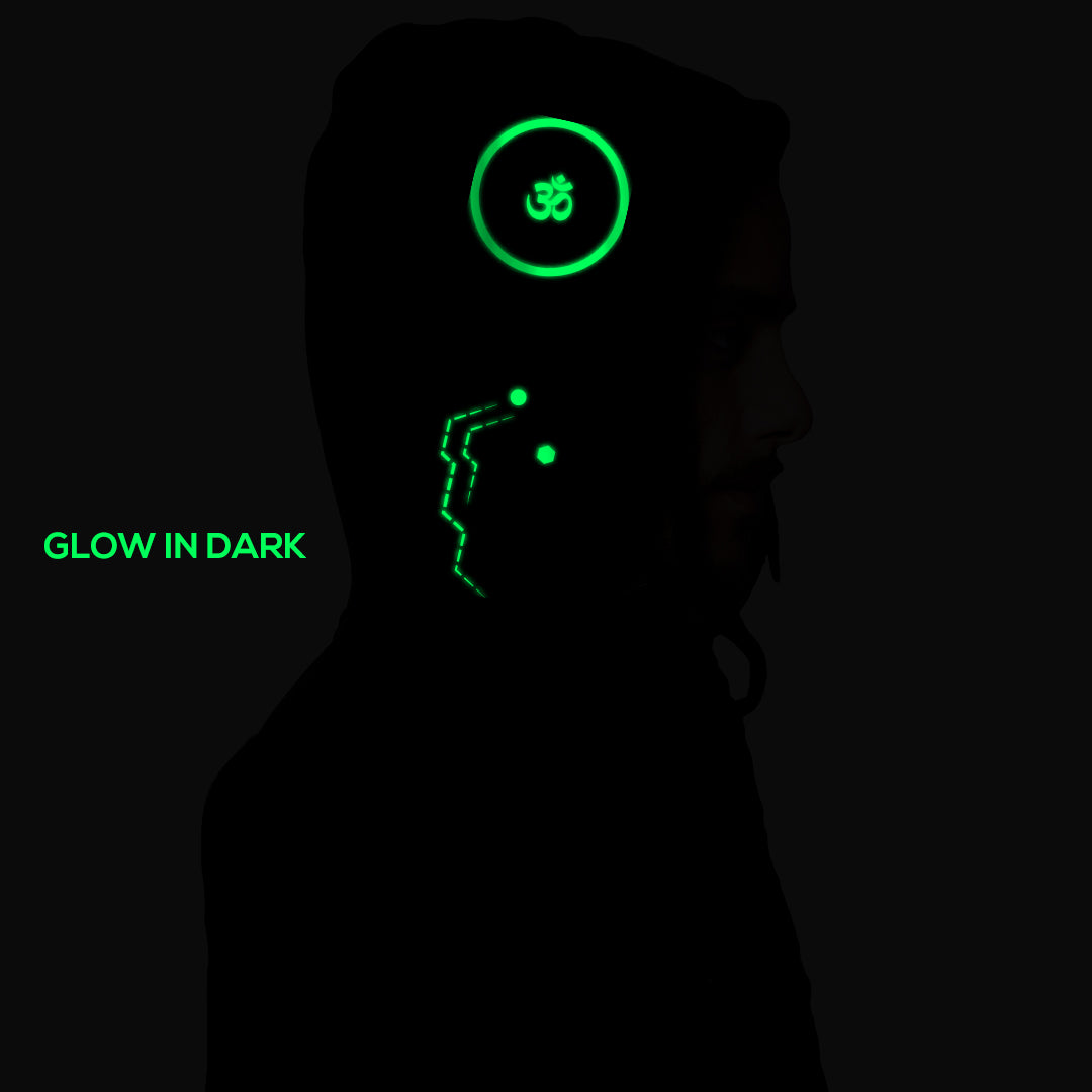 Hitech Shaman 0.1 Glow in Dark katoenen hoodie